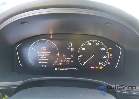 2025 Honda Civic Hybrid Sport/Sport Touring from USA, damaged, VIN 2HGFE4F87SH327155